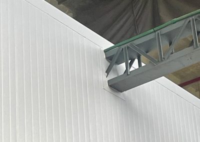 panel cámara de frío