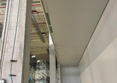 panel cámara de frío